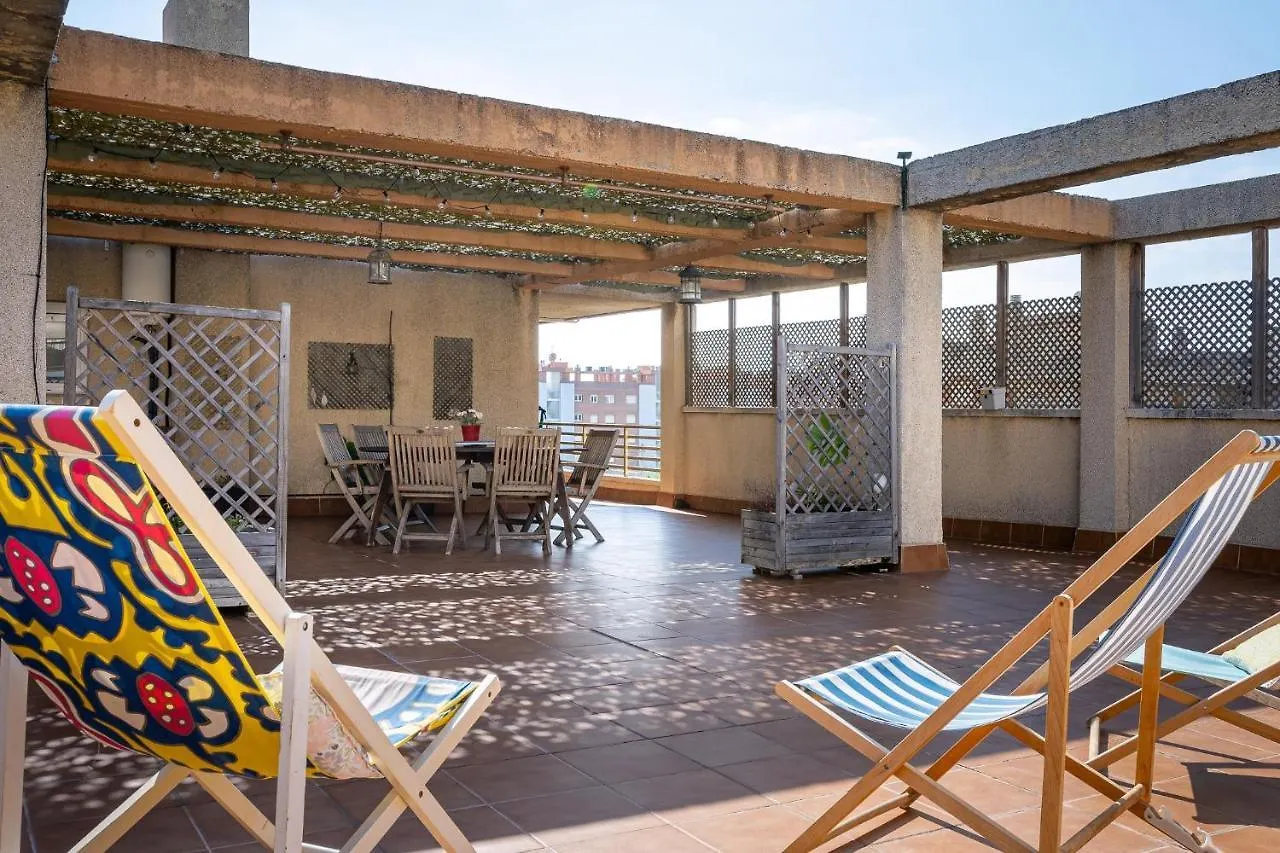 At018 Atico Con Piscina, Airco, A 5Min De La Playa Apartment Torredembarra